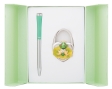 Набор подарочный "Fairy Tale": ручка (Ш) + крючек д/ сумки, зеленый