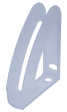 Лоток пласт. вертикальный РАДУГА, передняя стенка, прозрачный