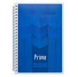 Зошит на пружині PRIME А5, 96арк., клітка, в картонній обкладинці, синій