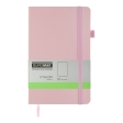 Книга записная ETALON 125*195, 96 л., чистый блок, обкл. искусственная кожа, розовый