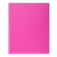 Зошит для нотаток BRIGHT, L2U, В5, 60 арк., клітинка, рожевий, пласт.обкладинка