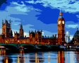 Картина по номерам "Вечерний Лондон", 40*50, ART Line