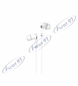 Вакуумні навушники з мікрофоном HAVIT HV-E306P White