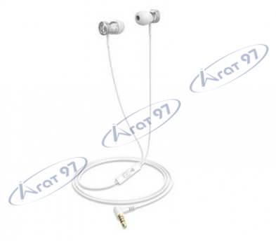 Вакуумні навушники з мікрофоном HAVIT HV-E303P White