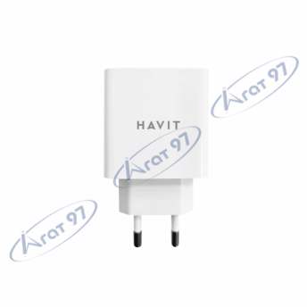 Швидкий зарядний пристрій HAVIT HV-UC1015 USB 18W 3.1A QC3.0 White