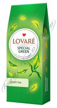 Чай зелений 80г, лист, "Special Green", LOVARE