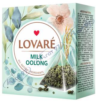 Чай зелений 2г*15, пакет, "Milk oolong", LOVARE