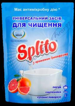 Чистящее средство универсальный грейпфрут дой-пак 500г, Splito
