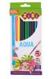 Олівці кольорові акварельні AQUA, 12 шт., KIDS LINE