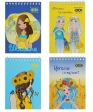 Блокнот на пружині зверху, А-6, 40 арк., LITTLE PRINCESS, картонна обкладинка, KIDS Line