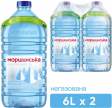 Вода мінеральна негазована, 6л, "Моршинська"