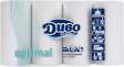  Рушники целюлозні "ДИВО Бізнес OPTIMAL", по 8 рул., на гільзі, 2-х сл., білий