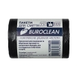 Пакети для сміття 35л100шт, 450*550мм, чорні, 7мкм ПНТ (HDPE), BUROCLEAN ECO