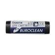Пакети для сміття 60л20шт, 580*650мм, чорні, 7мкм ПНТ (HDPE), BUROCLEAN ECO