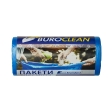 Пакети для сміття 60л20шт, 600*700мм, блакитні, 17мкм ПВТ (LDPE), BUROCLEAN EuroStandart