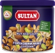 Горіховий мікс солоний, З/Б, 120г ТМ Sultan