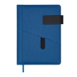 Щоденник недат. GALAXY, A5, синій, штуч.шкіра/поролон, 336 стор