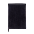 Щоденник недат. BRAVO, L2U, A4, чорний, штуч.шкіра/поролон, 336 стор