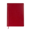 Щоденник недат. BRAVO, L2U, А4, червоний, штуч.шкіра/поролон, 336 стор