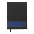 Щоденник датов. 2026 PRESTIGE, A5, чорний, штуч.шкіра
