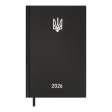 Щоденник датов. 2026 AIRY, A5, чорний, бумвініл