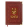 Щоденник датов. 2026 STATUT, A5, коричневий, штуч. шкіра/поролон