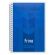 Зошит на пружині PRIME А5, 96л., клітка, карт.обкладинка, синій
