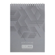  Блокнот на пружині зверху MONOCHROME, JOBMAX, А5, 48 арк., сірий