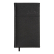 Щотижневик  датов. 2026 кишеньк. ORION, 85*153, чорний, штуч. шкіра/поролон