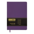 Блокнот діловий TOUCH ME, L2U, А5, 96 арк., клітинка, фіолетовий, шт.шкіра