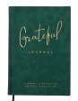 Блокнот діловий GRATEFUL А5, 96л, крапка, обкладинка штучна шкіра, зелений