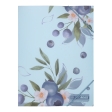 Папка А5 на гумках, BLUEBERRY ARABESKI, напівпрозора, морська хвиля