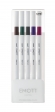 Лайнер uni EMOTT 0.4мм fine line, Vintage Color, 5 кольорів