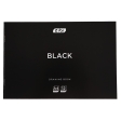 Альбом для малювання BLACK, А4, 12 арк., 120 г/м2, на скобі, чорний, KIDS Line