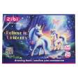 Альбом для малювання UNICORN, А4, 24 арк., 120 г/м2, на скобі, фіолетовий, KIDS Line