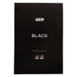 Альбом для малювання (планшет) BLACK, А4, 20 арк., 120 г/м2, клеєний блок, чорний, KIDS Line