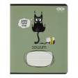 Зошит учнівський загальний CRAZY CAT, 48 арк., клітинка, KIDS LINE