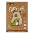 Бумага цветная CAPYBARA, А4, 18 листов, 9 цветов, 45 г/м2, KIDS Line