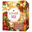 Чай чорний асорті 32 шт (4 види по 8 пак.), WINTER STORIES, LOVARE