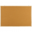 Дошка коркова, 45х60 см., дерев'яна рамка