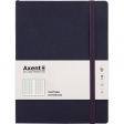 Книга записна Partner Soft L, 190*250, 96 арк, кліт, синя