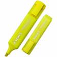 Маркер Highlighter 2537-A, 1-5 мм клиноподібний, жовтий (12шт)