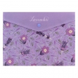 Папка на кнопці А5+ Lavender-1