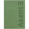 Книга записна А4-, 203*273 мм,96арк., кліт., Pattern, зелена