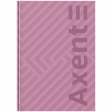 Книга записна А4-, 203*273 мм,96арк., кліт., Pattern, рожева