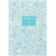 Книга записна тверда обкл. А5, 96 арк., кліт., TR, Floral 2
