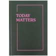 Книга записна тверда обкл. А5, 96 арк., кліт., Today matters