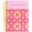 Блокнот з розділювачами, А5, 120арк, кліт, Life is good