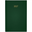 Ежедневник 2027 Classic City, 145*210, з/т темно зеленый