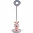 Настільна лампа LED з акумулятором Bunny, рожевий